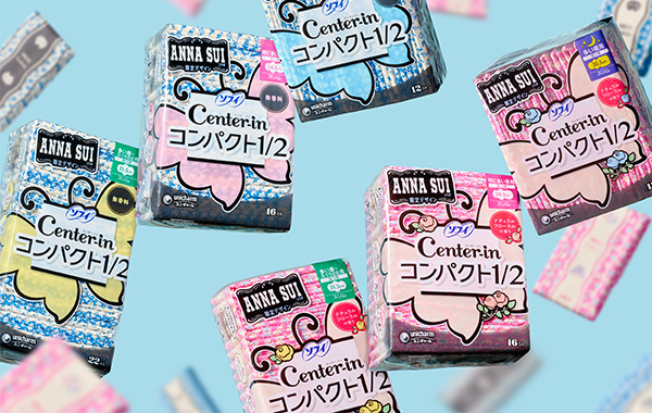 『ソフィ®センターインコンパクト1/2 ANNA SUIデザイン』限定発売！