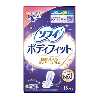 ソフィボディフィット&reg;　スーパーナイトガード　羽つき29cm