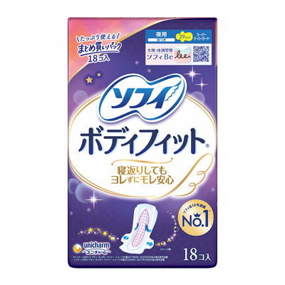 ソフィボディフィット&reg;　スーパーナイトガード　羽つき29cm