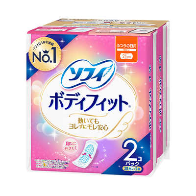 ソフィボディフィット&reg;　羽なし21cm