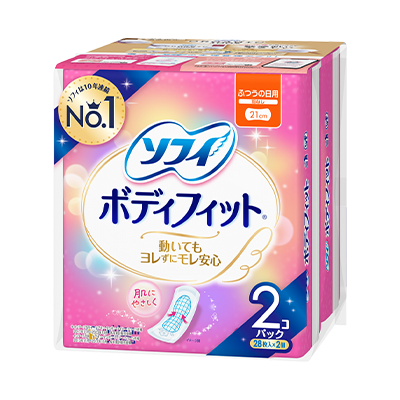 ソフィボディフィット&reg;　羽なし21cm