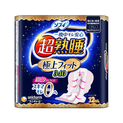 ソフィ超熟睡&reg;極上フィット&reg;　超熟睡&reg;極上フィット&reg;340