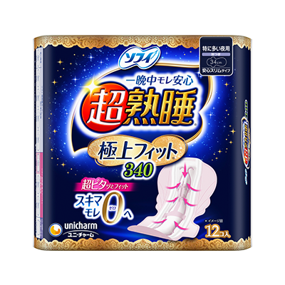 ソフィ超熟睡&reg;極上フィット&reg;　超熟睡&reg;極上フィット&reg;340
