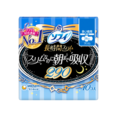 ソフィ長時間スリム　羽つき29cm