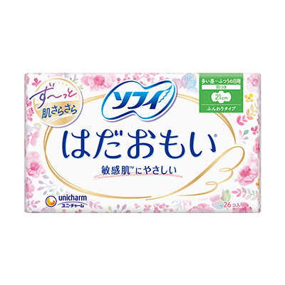 ソフィはだおもい&reg;ふんわりタイプ　多い昼用　羽つき21cm