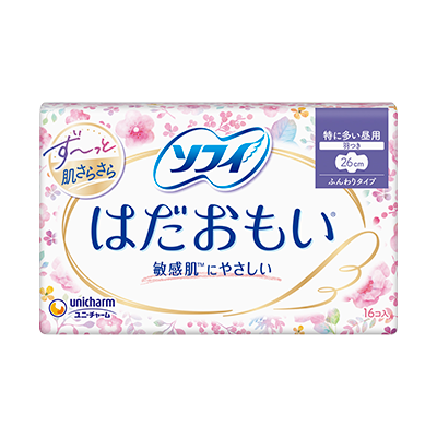 ソフィはだおもい&reg;ふんわりタイプ　特に多い昼用　羽つき26cm