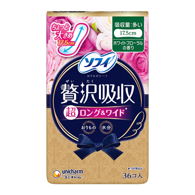 ソフィKiyora 贅沢吸収 ホワイトフローラルの香り 多い